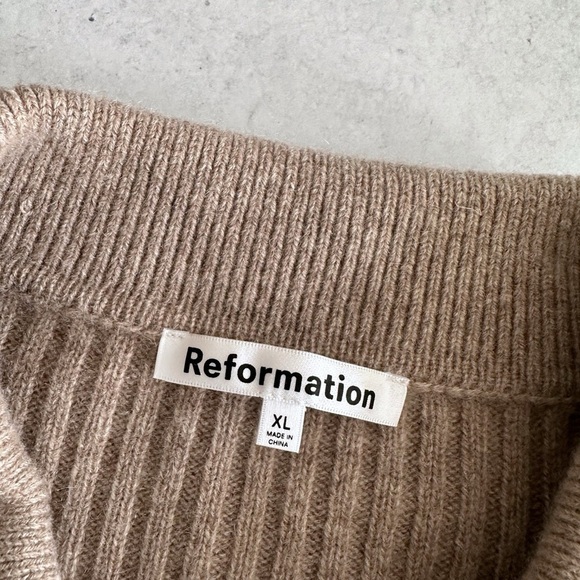 Reformation Fantino Cashmere Cardigan - Picture 5 of 7